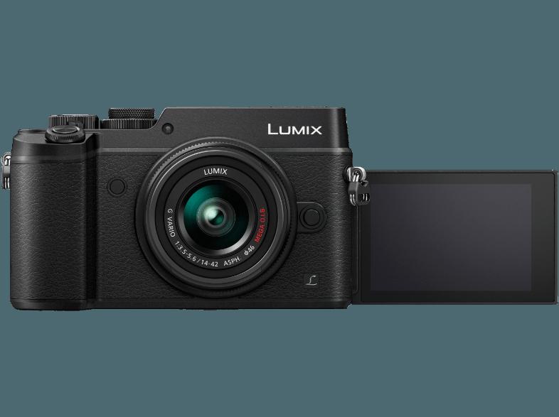 PANASONIC Lumix DMC-GX8KEG-K    Objektiv 14-42 mm f/3.5-5.6 (20.3 Megapixel, Live-MOS)