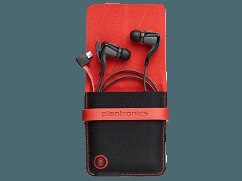 PLANTRONICS 170916 BackBeat Go 2 In-Ear Headset Schwarz