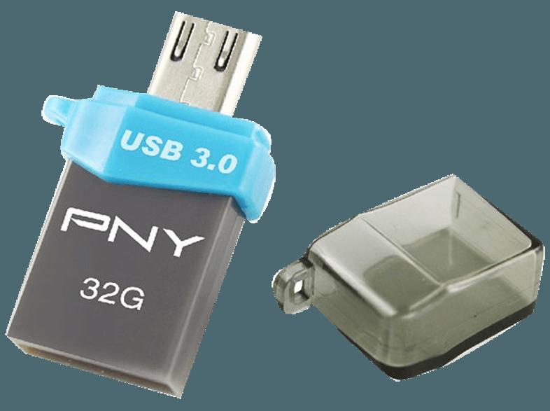 PNY On-The-Go-USB-Flash-Laufwerk Duo-Link OU3, PNY, On-The-Go-USB-Flash-Laufwerk, Duo-Link, OU3