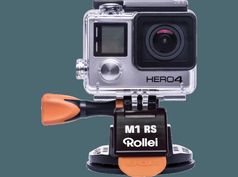 ROLLEI Saugnapf Halterung M1 Mini schwarz Saugnapf