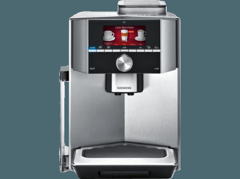 SIEMENS TI 905501 DE EQ.9 Kaffeevollautomat (Scheibenmahlwerk, 2.3 Liter, Edelstahl)