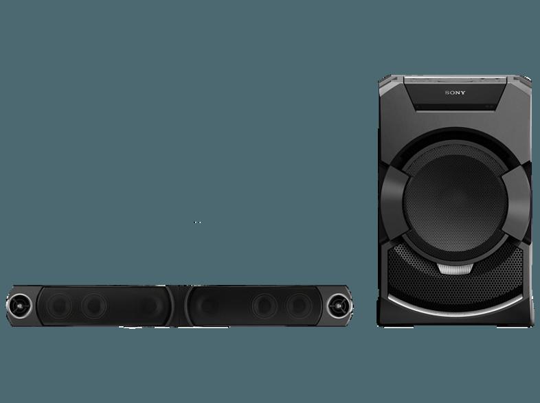 SONY MHC-GT5D 2.1 (6.1 Heimkino-System, Bluetooth, Schwarz)