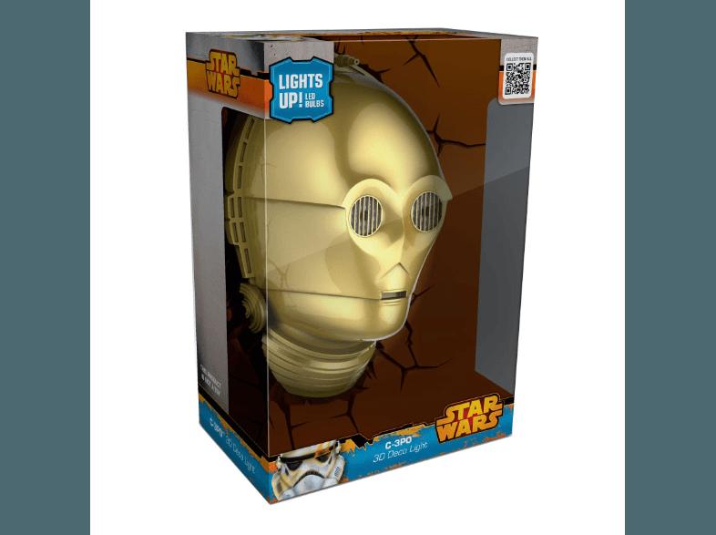 Star Wars C3PO 3D Lampe, Star, Wars, C3PO, 3D, Lampe