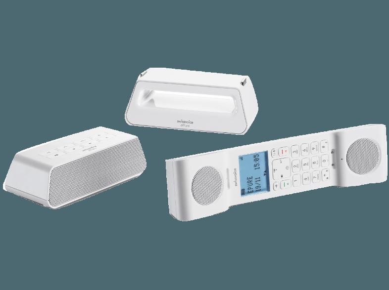 SWISSVOICE ePure 2 Tam schnurloses DECT Telefon mit Anrufbeantworter