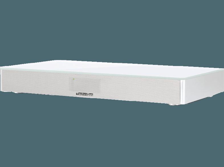 TECHNISAT 0011/9620 AudioMaster BT mit Glasdekor - Soundbar (App-steuerbar, Silber), TECHNISAT, 0011/9620, AudioMaster, BT, Glasdekor, Soundbar, App-steuerbar, Silber,