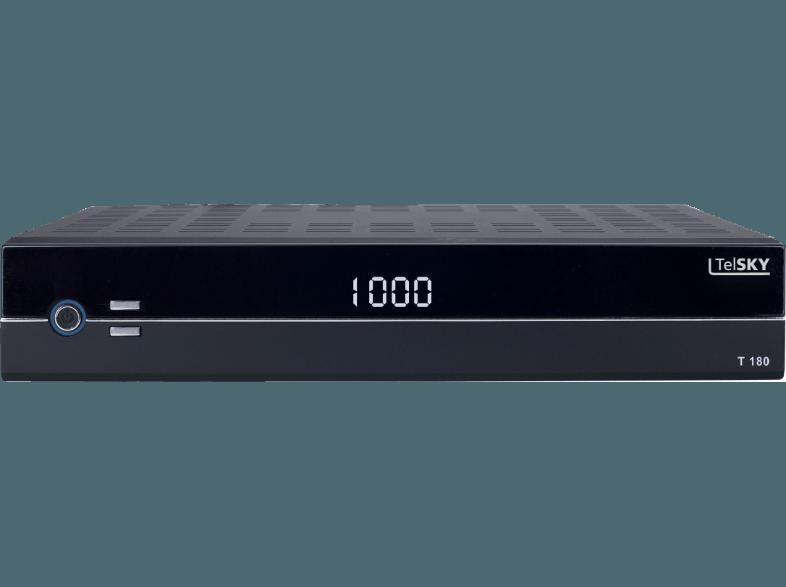 TELSKY T 180 DVB-T Receiver (DVB-T, Schwarz), TELSKY, T, 180, DVB-T, Receiver, DVB-T, Schwarz,