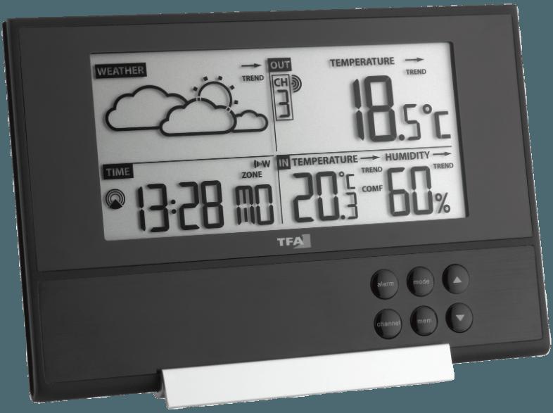 TFA 35.1107 Pure Funk-Wetterstation, TFA, 35.1107, Pure, Funk-Wetterstation