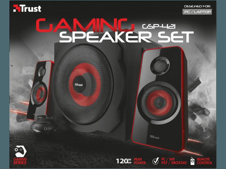 TRUST 20723 GSP-421 Gaming Lautsprecher Set