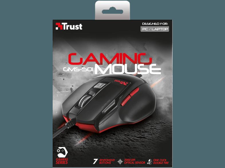 TRUST 20724 GMS-501 Gaming Maus, TRUST, 20724, GMS-501, Gaming, Maus