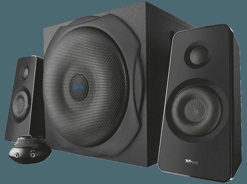 TRUST PCS-221 2.1-Subwoofer-Lautsprecherset schwarz