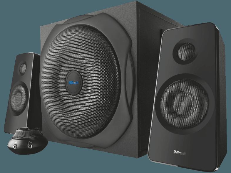 TRUST PCS-221 2.1-Subwoofer-Lautsprecherset schwarz