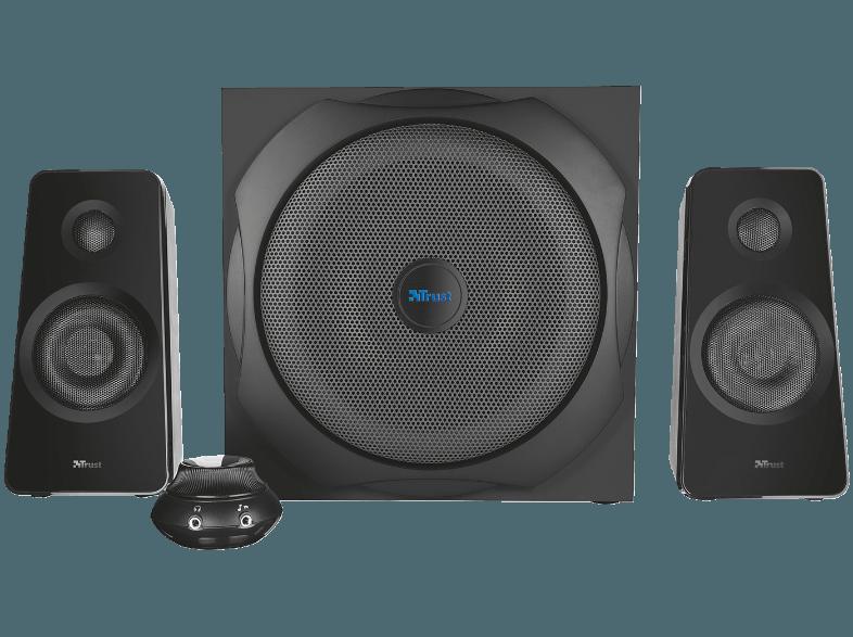 TRUST PCS-221 2.1-Subwoofer-Lautsprecherset schwarz