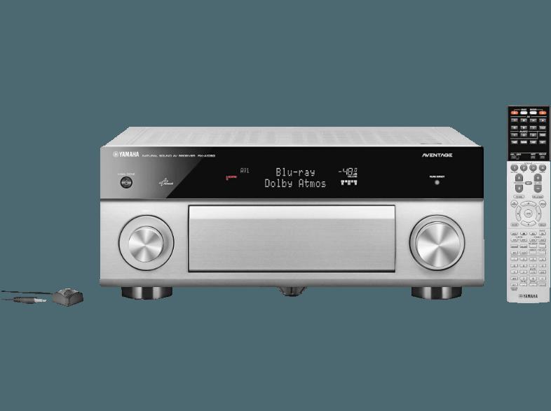 YAMAHA RX-A1050 AV Receiver (7 Kanäle, 165 Watt pro Kanal, Titan)