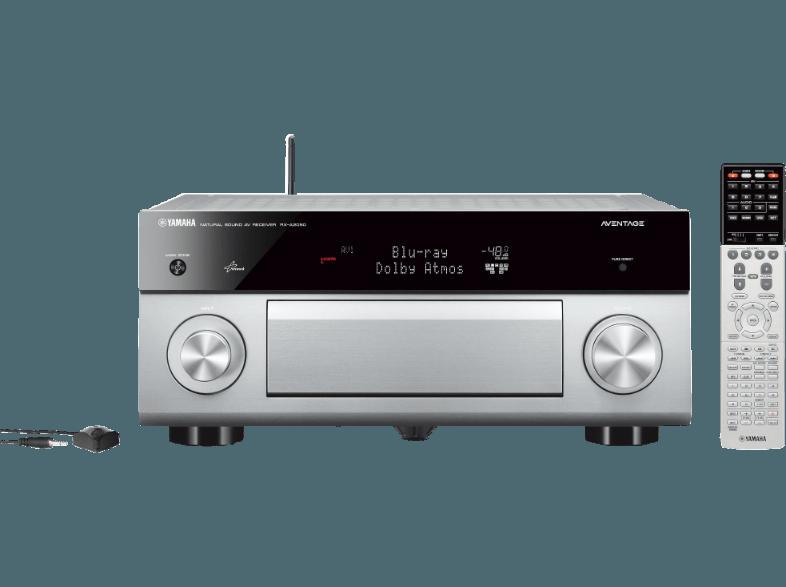 YAMAHA RX-A2050 Heimkino Receiver (9 Kanäle, 220 Watt pro Kanal, Titan)