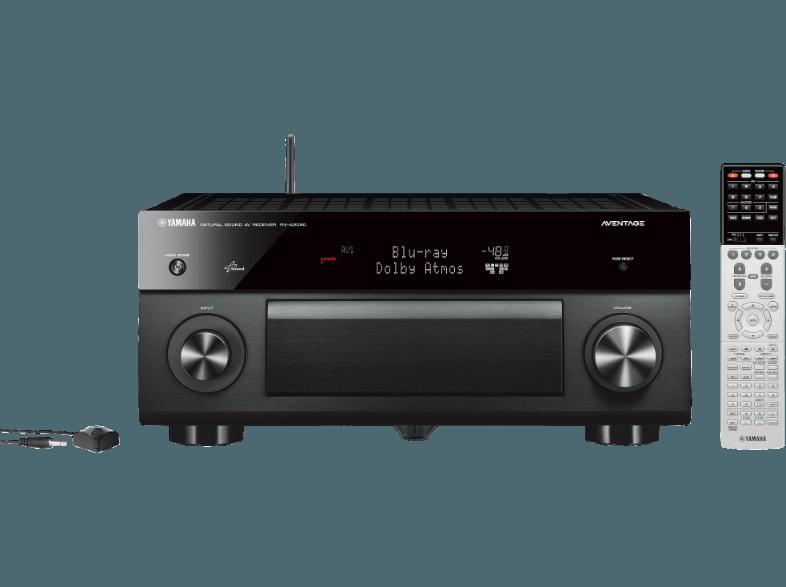 YAMAHA RX-A2050 Heimkino Reciver (9 Kanäle, 220 Watt pro Kanal, Schwarz)