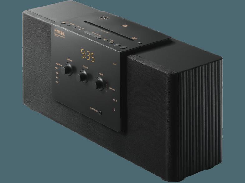 YAMAHA TSX-B141 Radiowecker (CD, USB, Bluetooth, Radio, AUX-IN, Schwarz)
