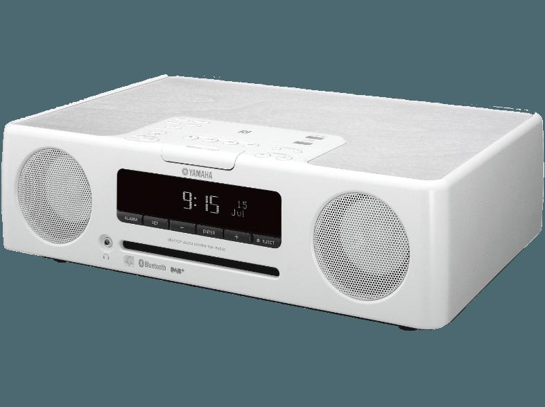 YAMAHA TSX-B235DAB Audiosystem (Radio, CD, USB, Bluetooth, Weiß)