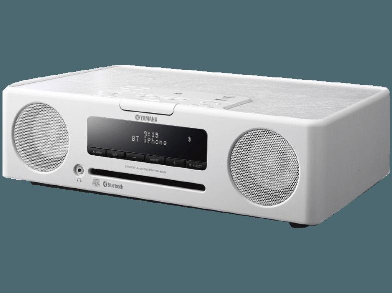YAMAHA TSX-B235DAB Audiosystem (Radio, CD, USB, Bluetooth, Weiß)