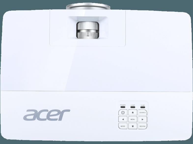 ACER H6518BD Beamer (Full-HD, 3D, 3200 ANSI Lumen, DLP® BrilliantColor™ 0.65