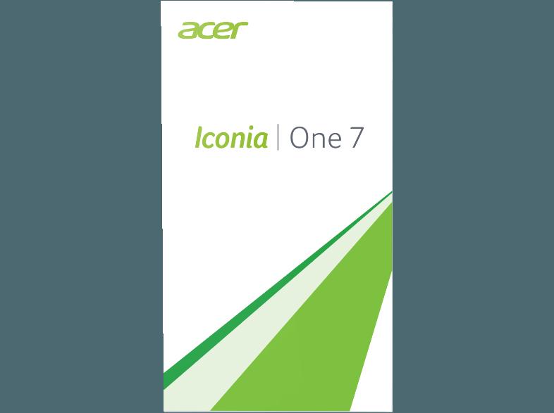 ACER Iconia One 7 B1-770 16 GB  Tablet Weiß, ACER, Iconia, One, 7, B1-770, 16, GB, Tablet, Weiß