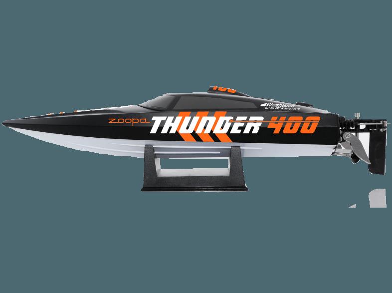 ACME ZA0400 Thunder 400 Speedboat Schwarz / Orange
