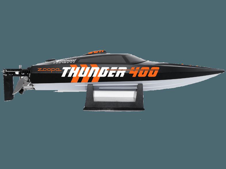 ACME ZA0400 Thunder 400 Speedboat Schwarz / Orange