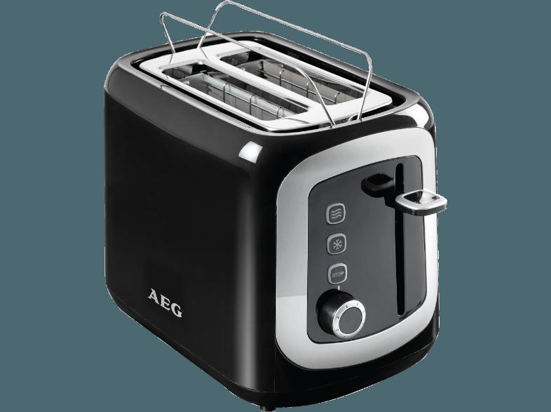 AEG AEG Perfect Morning AT 3300 Automatic Toaster Toaster Schwarz/Silber (940 Watt, Schlitze: 2), AEG, AEG, Perfect, Morning, AT, 3300, Automatic, Toaster, Toaster, Schwarz/Silber, 940, Watt, Schlitze:, 2,