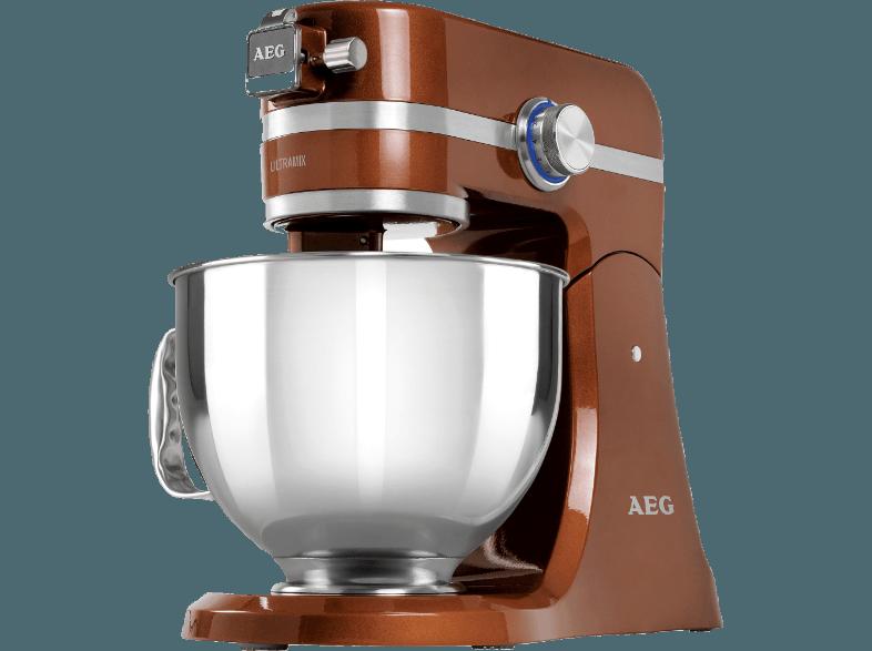 AEG KM 4900 UltraMix Küchenmaschine Alpha Bronze/Metallic 1000 Watt