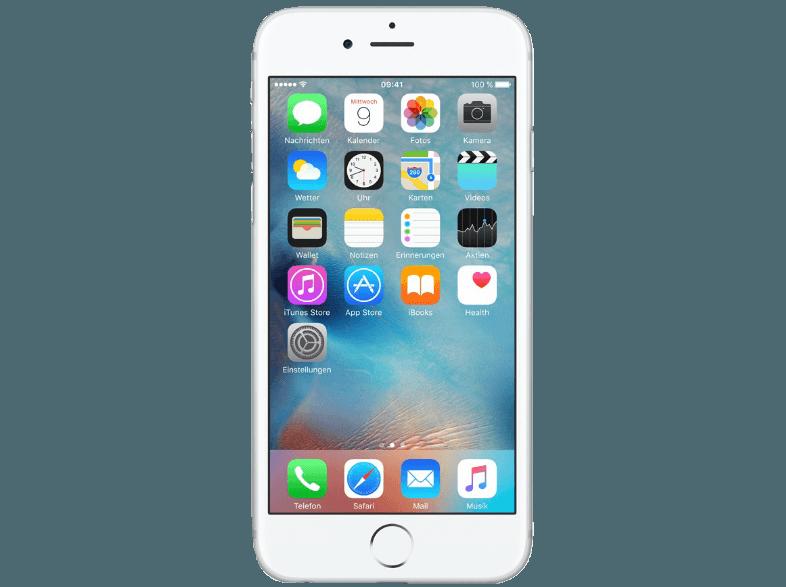 APPLE iPhone 6s 128 GB Silber, APPLE, iPhone, 6s, 128, GB, Silber