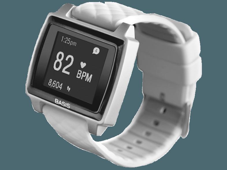 BASIS Peak Weiß (Fitness- und Schlaftracker, Wearable, Uhr), BASIS, Peak, Weiß, Fitness-, Schlaftracker, Wearable, Uhr,