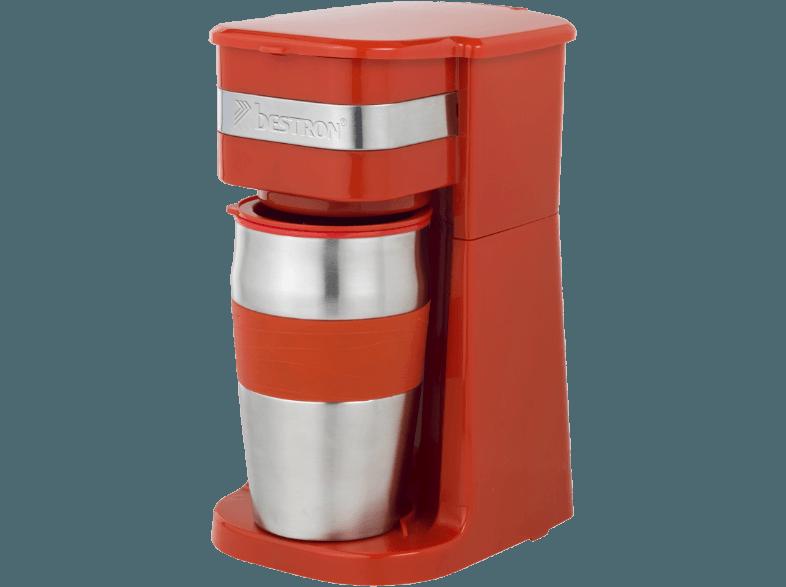 BESTRON ACM111R Coffee-to-go Kaffeemaschine Rot ()