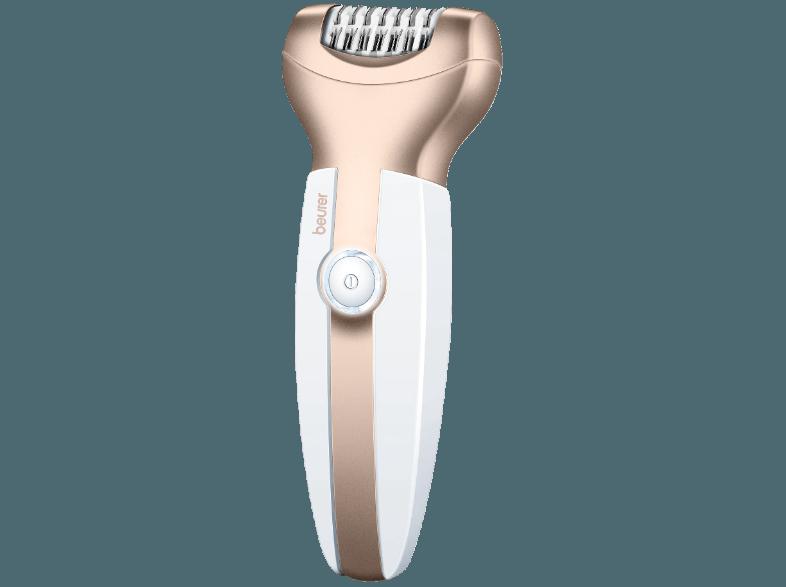 BEURER HL 70 3-in-1 Epilation, Rasur und Peeling Weiß/Gold