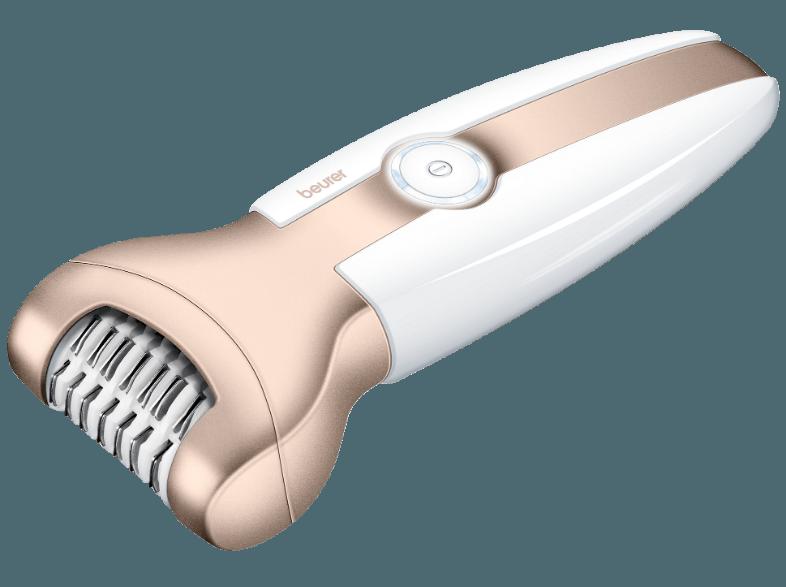 BEURER HL 70 3-in-1 Epilation, Rasur und Peeling Weiß/Gold