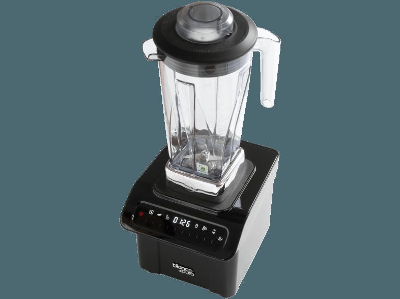 BIANCO Gusto Hochleistungsmixer Schwarz (1200 Watt, 1.7 Liter, 2 Liter/Jahr)