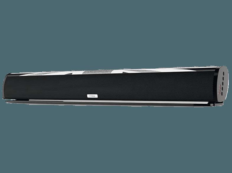 BIGBEN Soundbar SB01 2.0 Stereo-Soundbar (2.1 Heimkino-System, Bluetooth, Union Jack Glitter (schwarz/weiß))