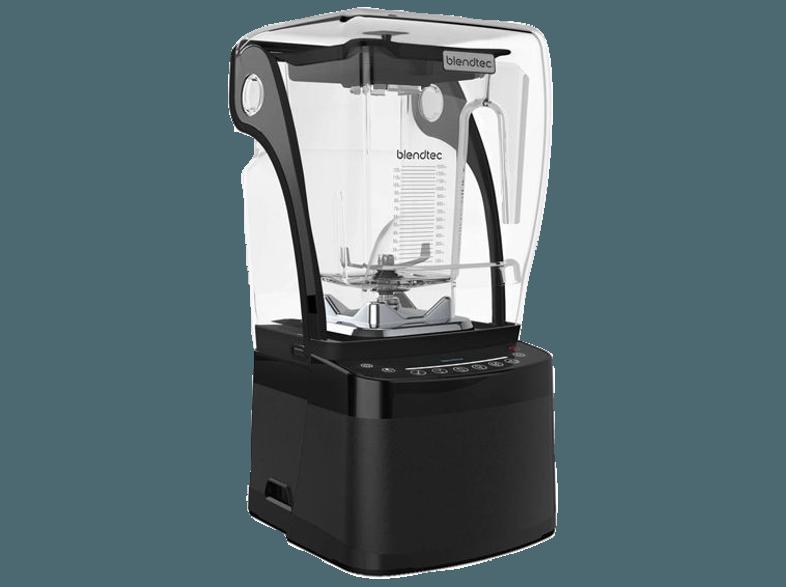 BLENDTEC 04947 Stealth Standmixer Schwarz (1800 Watt, 1 Liter)