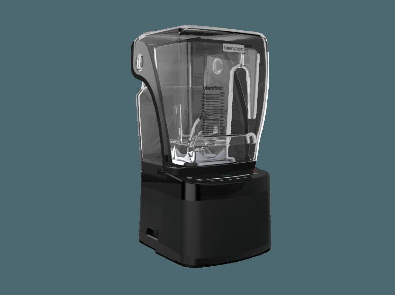 BLENDTEC 04947 Stealth Standmixer Schwarz (1800 Watt, 1 Liter)