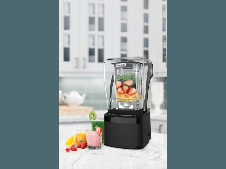 BLENDTEC 04947 Stealth Standmixer Schwarz (1800 Watt, 1 Liter)