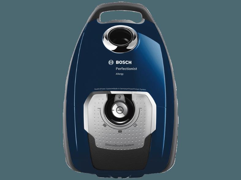 BOSCH BGL 8332 PERFECTIONIST (Staubsauger, Hochleistungs-Hygienefilter, A, Imperialblau/Silber)