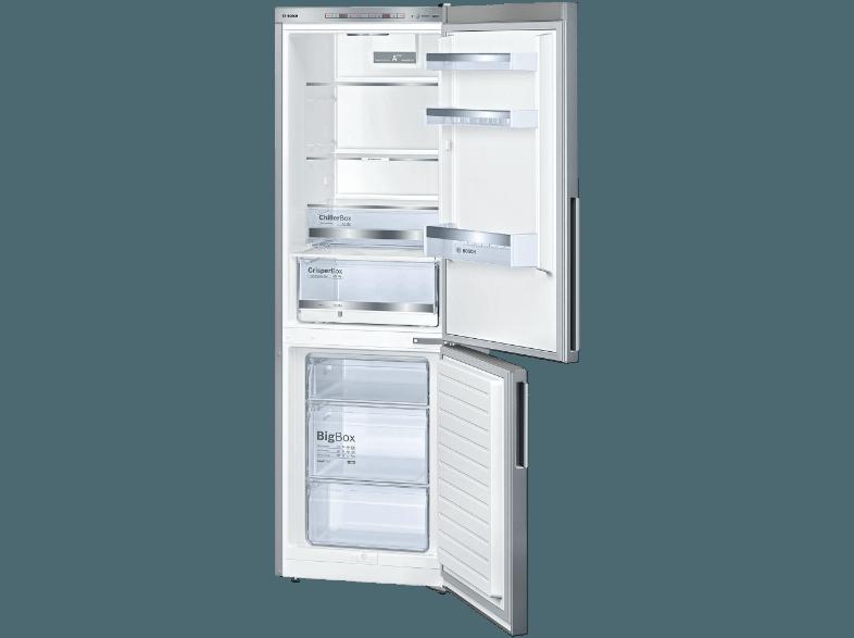 BOSCH KGE 36 DL 41 Kühlgefrierkombination (149 kWh/Jahr, A   , 1860 mm hoch, Inox), BOSCH, KGE, 36, DL, 41, Kühlgefrierkombination, 149, kWh/Jahr, A, , 1860, mm, hoch, Inox,