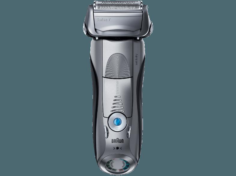 BRAUN 799 CC Wet&Dry Herrenrasierer Silber (Wet & Dry)