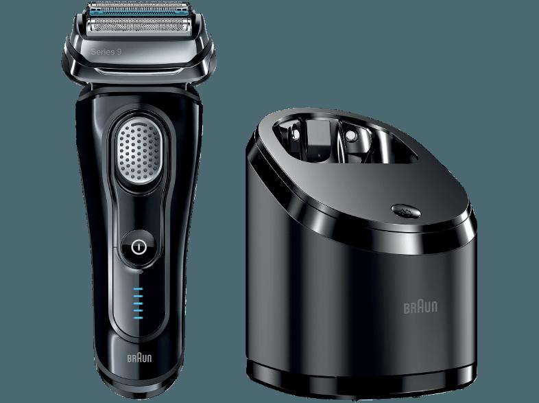 BRAUN SERIES 9 9070 CC Herrenrasierer Schwarz/Silber (Clean&Renew), BRAUN, SERIES, 9, 9070, CC, Herrenrasierer, Schwarz/Silber, Clean&Renew,