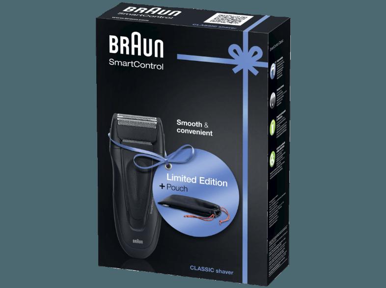 BRAUN Smart Control Herrenrasierer, Aufbewahrungsbeutel, Bedienungsanleitung Schwarz (Smart Foil Technologie), BRAUN, Smart, Control, Herrenrasierer, Aufbewahrungsbeutel, Bedienungsanleitung, Schwarz, Smart, Foil, Technologie,