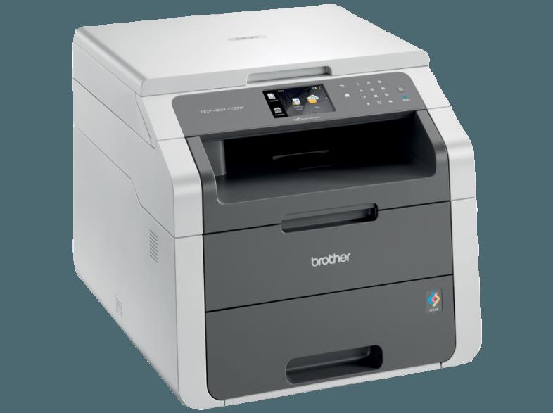 BROTHER DCP-9017CDW LED 3-in-1 Multifunktionsdrucker WLAN Ja (WLAN), BROTHER, DCP-9017CDW, LED, 3-in-1, Multifunktionsdrucker, WLAN, Ja, WLAN,