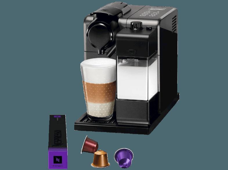 DELONGHI EN550BM Nespresso Latissima Touch Kapselmaschine Black Titanium