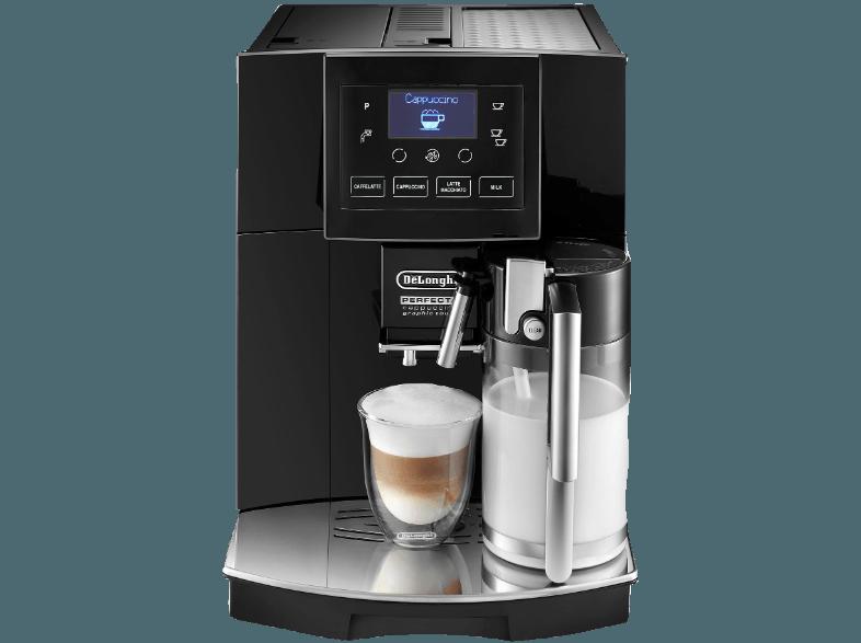 DELONGHI ESAM 5556 B Kaffeevollautomat (Kegelmahlwerk, 1.7 Liter, Silber/Schwarz)