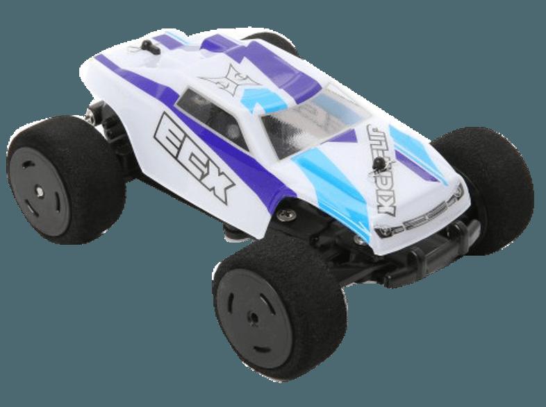 ECX ECX00020 Kickflip Desert Truck 2WD 1:36 Weiß, Blau