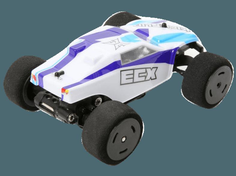 ECX ECX00020 Kickflip Desert Truck 2WD 1:36 Weiß, Blau