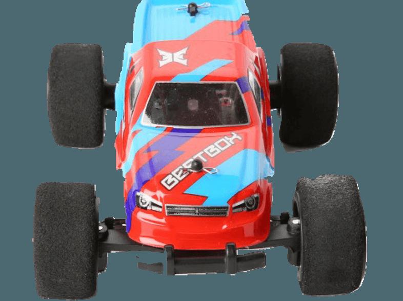 ECX ECX00021 Beatbox Monster Truck 2WD 1:36 Rot, Blau, ECX, ECX00021, Beatbox, Monster, Truck, 2WD, 1:36, Rot, Blau