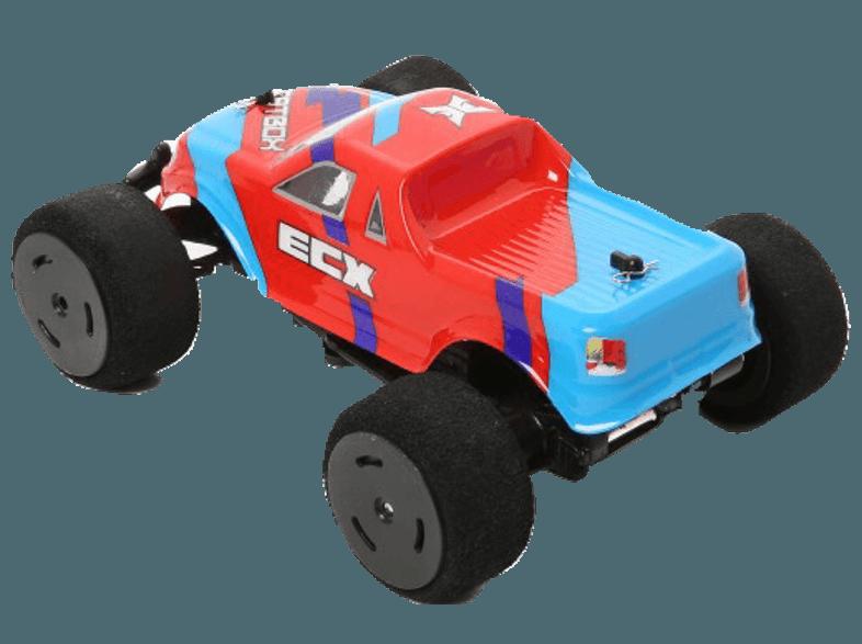 ECX ECX00021 Beatbox Monster Truck 2WD 1:36 Rot, Blau, ECX, ECX00021, Beatbox, Monster, Truck, 2WD, 1:36, Rot, Blau